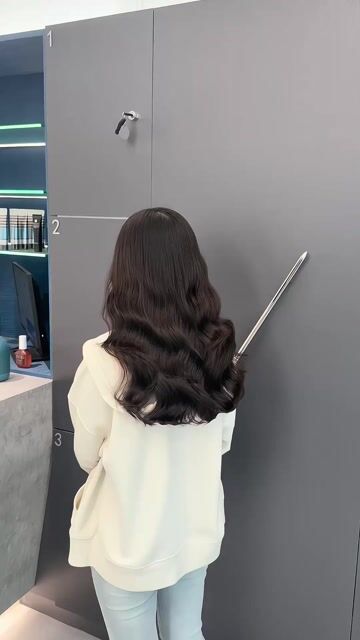 電棒感燙髮作品，設計師 佐拉，台中北區裏hair尚德店