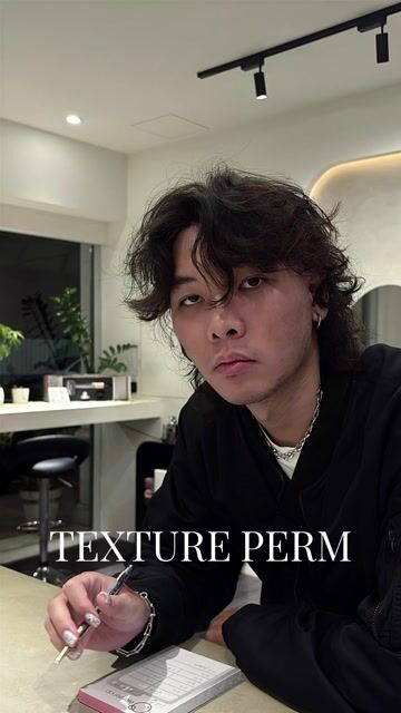 TEXTURE PERM 長髮紋理燙作品，設計師 Eric，台南永康區Eight shop