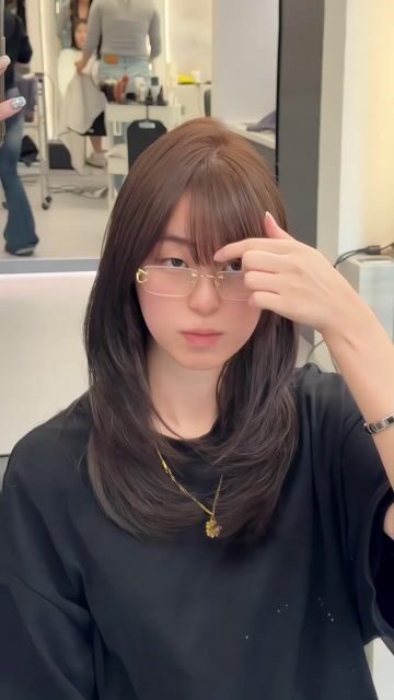 韓系層次剪作品，設計師 君，台中北區裏hair 尚德店
