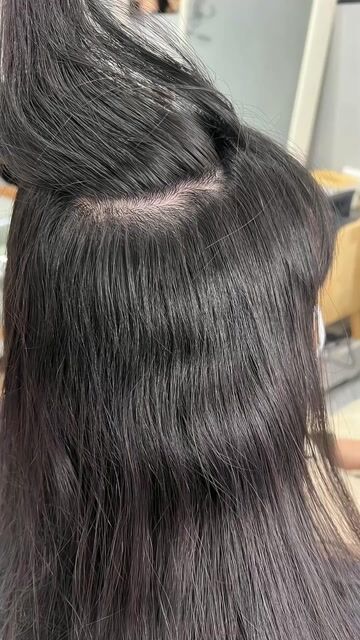 縮毛內彎作品，設計師 安南區燙髮小公舉-曉安，JZ時尚髮藝