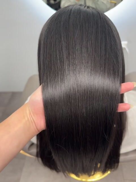 縮毛矯正作品，設計師 Bella，台中西區淶light
