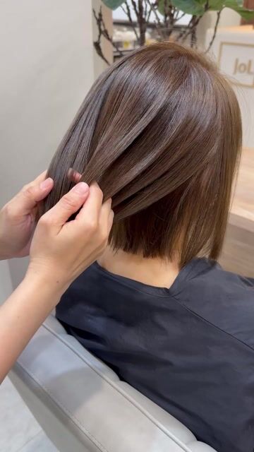 鏡面光澤縮毛矯正燙