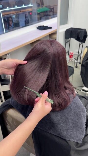 縮毛矯正作品，設計師 Irene，台中西屯區Korewa-大隆店
