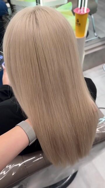 霧感漂髮作品，設計師 Winni💕💕，新北中和區MULA
