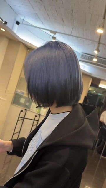 暹羅貓染髮作品，設計師 Elsa，台北萬華區暖暖 Nuan Hair