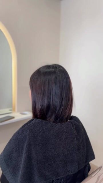 低層次鮑勃作品，設計師 Fiona，台中北區MOGA HAIR