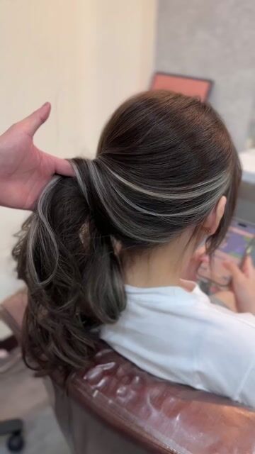 內餡染作品，設計師 GP，台南中西區QJ女王髮妝美學