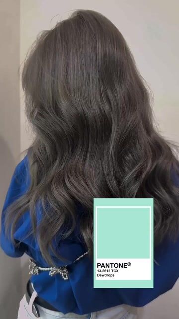薄荷米棕作品，設計師 Vicky，新北新莊區J&M hair salon 頭前店