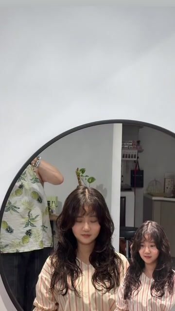 韓系燙髮作品，設計師 👑kelly 9/13-9/17上海學習👑，台北信義區Jk私宅工作室