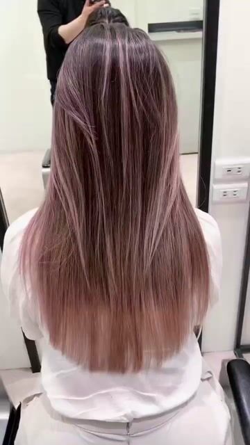 畫染➕珊瑚粉作品，設計師 Howard｜豪爾，台中西區W.D hair salon 美村店
