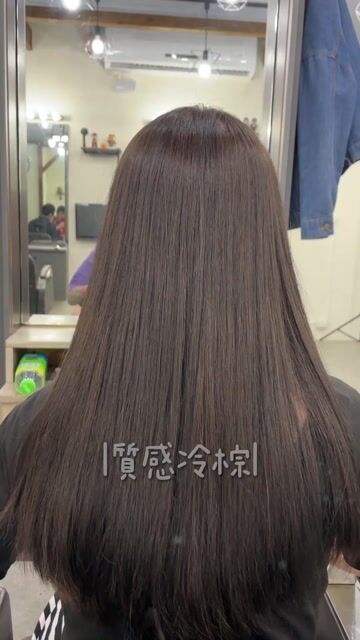 質感冷棕作品，設計師 Allan/大帥，台中豐原區Sunrise日初髮藝
