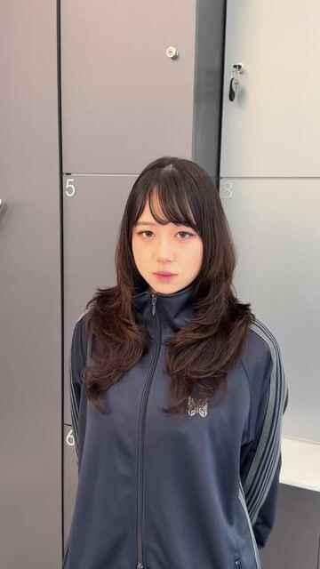 韓系層次燙髮作品，設計師 佐拉，台中北區裏hair尚德店
