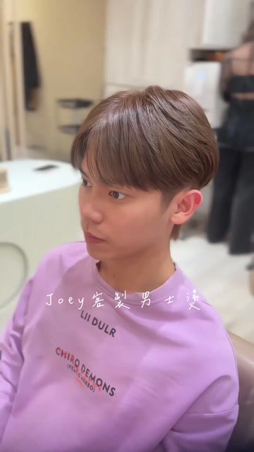 男士韓系髮型作品，設計師 Joey，台中北區MOGA Hair