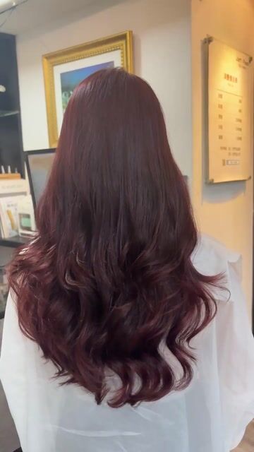 韓式蓬鬆燙紅棕色系作品，設計師 🔥ZoRa 蘿菈🔥，新北新莊區Jart hair salon
