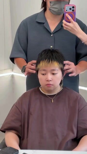日系風格作品，設計師 Richard 髮型設計，台中北區O3O育德店
