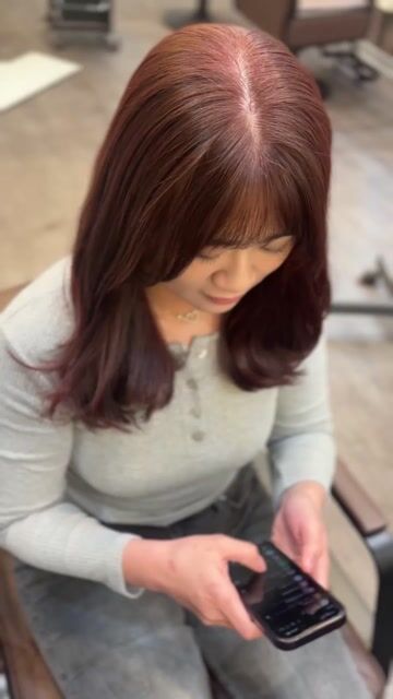 質感暖棕色作品，設計師 Vina，新北新莊區原 Hair Salon
