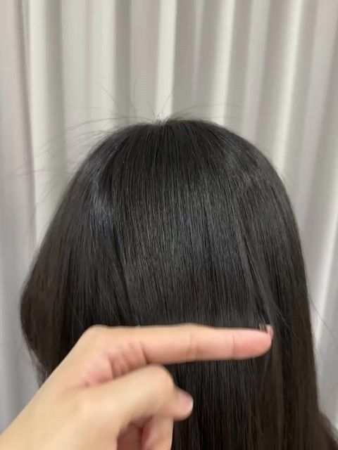 縮毛矯正作品，設計師 Amy，高雄左營區Ram hair studio