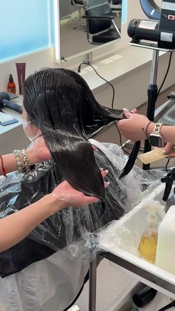 深層結構式護髮作品，設計師 Stella史黛拉，台中北區裏hair台中店