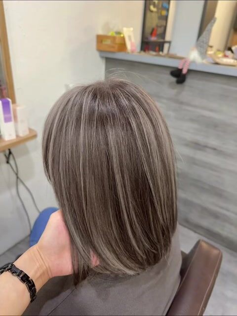 霧感染髮作品，設計師 黃詩涵(Miyake)，宜蘭宜蘭市80s hair