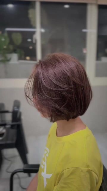 韓系短髮霧感髮色作品，設計師 Jay杰✂️，台北大安區貳肆24Hair Salon