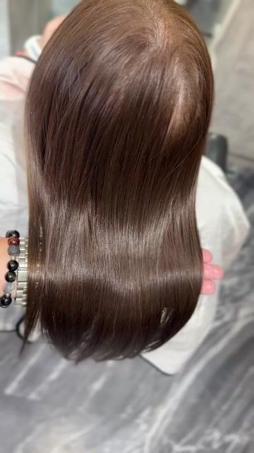 縮毛矯正+顯白髮色作品，設計師 Ian，高雄左營區Zone Hair