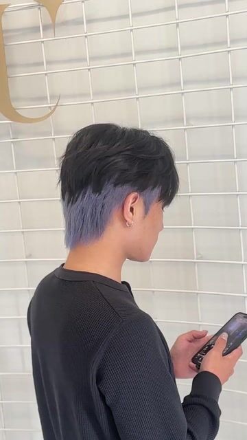 特殊區塊染作品，設計師 🦋𝐊𝐊🦋，新北林口區TRU Hair Salon