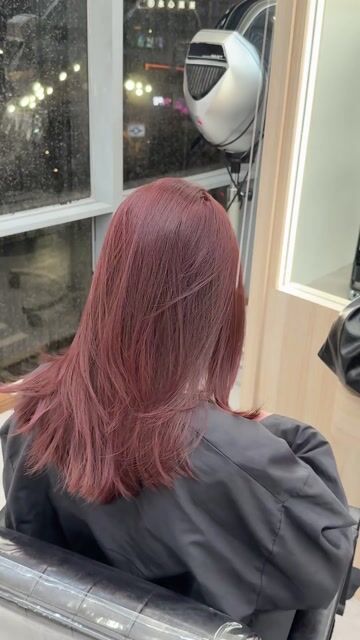粉棕色&層次剪作品，設計師 Nancy小寧，台北大同區KOMM hair中山南西